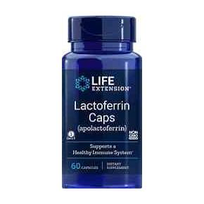Lactoferrina 300 mg Life Extension 60 cápsulas