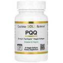 PQQ 20 mg California Gold Nutrition 30 cápsulas