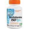 Benfotiamina 150 mg Doctor Best 120 cápsulas - Benfopure