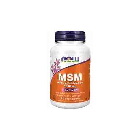 MSM 1000 mg Now 120 cápsulas