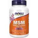MSM 1000 mg Now 120 cápsulas
